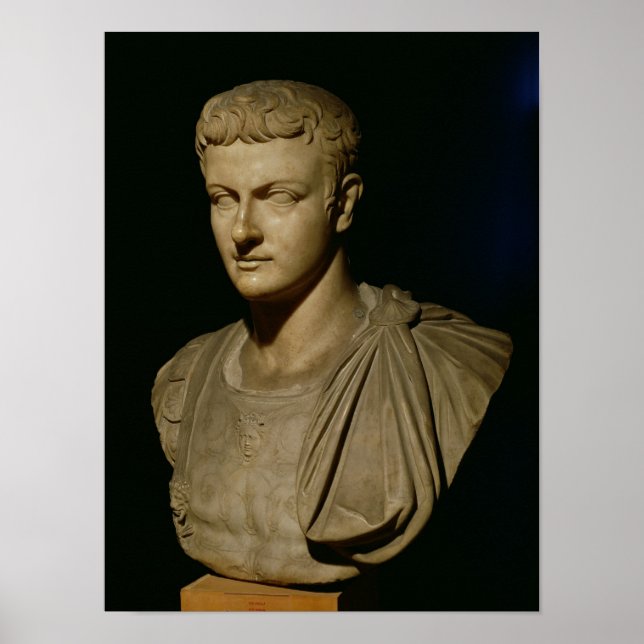 Bust of Caligula Poster (Front)