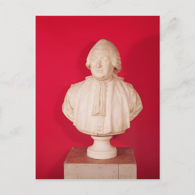 Bust of Chretien Guillaume Postcard (Front)