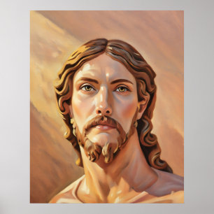 BUST OF CHRIST THE SAVIOR by MICHELANGELO 2026 Poster