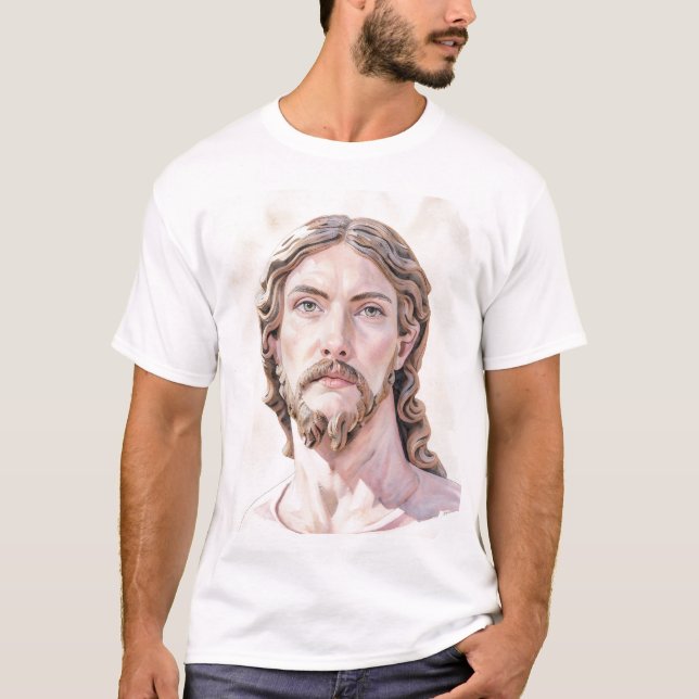 BUST OF CHRIST THE SAVIOR by MICHELANGELO 2026__ T-Shirt (Front)