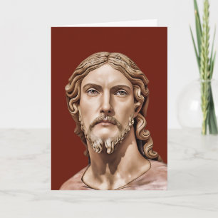 BUST OF CHRIST THE SAVIOUR by MICHELANGELO 2026 Card