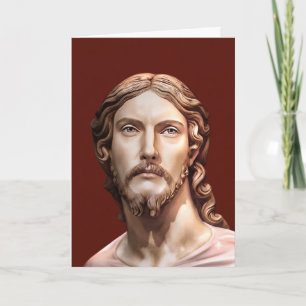 BUST OF CHRIST THE SAVIOUR by MICHELANGELO 2026 Card