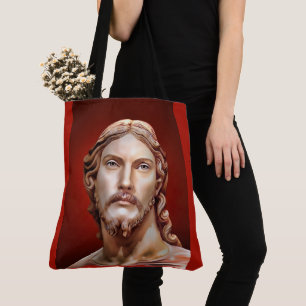 BUST OF CHRIST THE SAVIOUR by MICHELANGELO 2026  Tote Bag