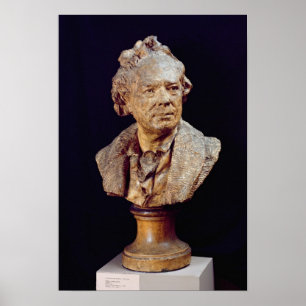 Bust of Christoph Wilibald von Gluck c.1775 Poster