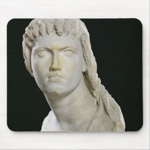 Bust of Cleopatra II or her daughter Mouse Pad