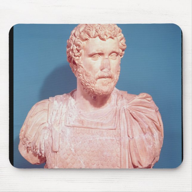 Bust of Emperor Antoninus Pius Mouse Pad (Front)