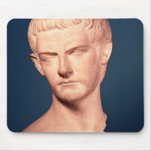 Bust of Emperor Caligula from Thrace, c.39-40 AD Mouse Pad