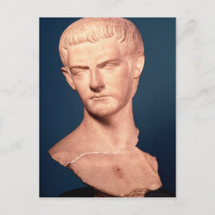 Bust of Emperor Caligula from Thrace, c.39-40 AD Postcard