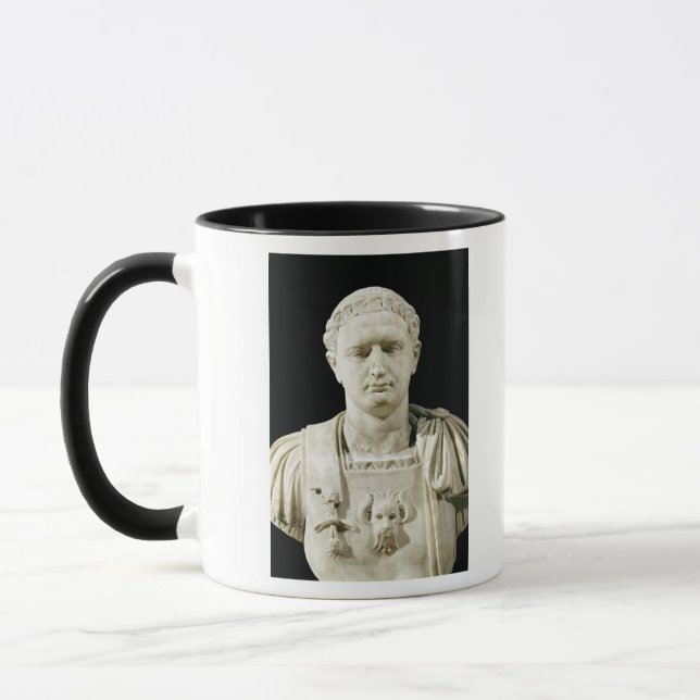 Bust of Emperor Domitian Mug (Left)