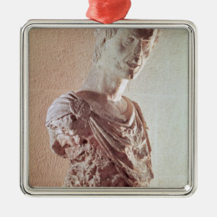 Bust of Emperor Frederick II Metal Ornament