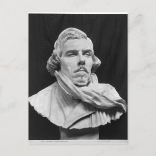 Bust of Eugene Delacroix Postcard