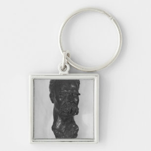 Bust of Friedrich Nietzsche  German Key Ring