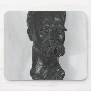 Bust of Friedrich Nietzsche  German Mouse Pad