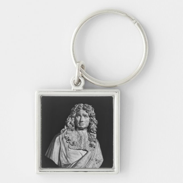 Bust of Jean-Baptiste Colbert de Torcy Key Ring (Front)