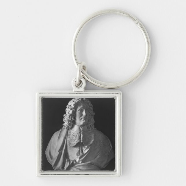 Bust of Jean-Baptiste Colbert de Torcy Key Ring (Front)