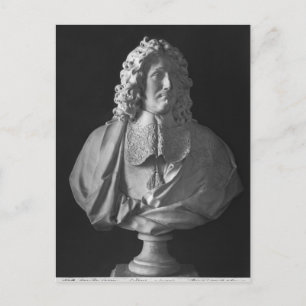 Bust of Jean-Baptiste Colbert de Torcy Postcard
