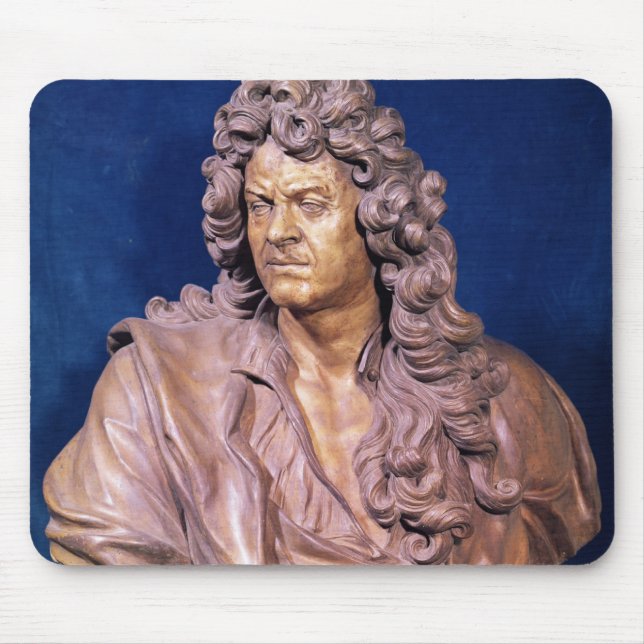 Bust of Jean Baptiste Lully Mouse Pad (Front)
