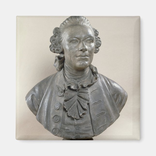 Bust of Johan Georg Wille Magnet (Front)
