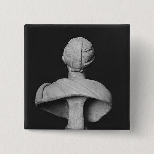 Bust of Julia Mamaea 15 Cm Square Badge