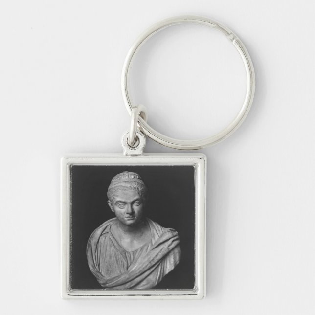 Bust of Julia Mamaea Key Ring (Front)