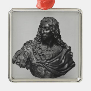 Bust of Louis II Prince of Bourbon Metal Tree Decoration
