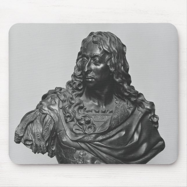 Bust of Louis II Prince of Bourbon Mouse Pad (Front)