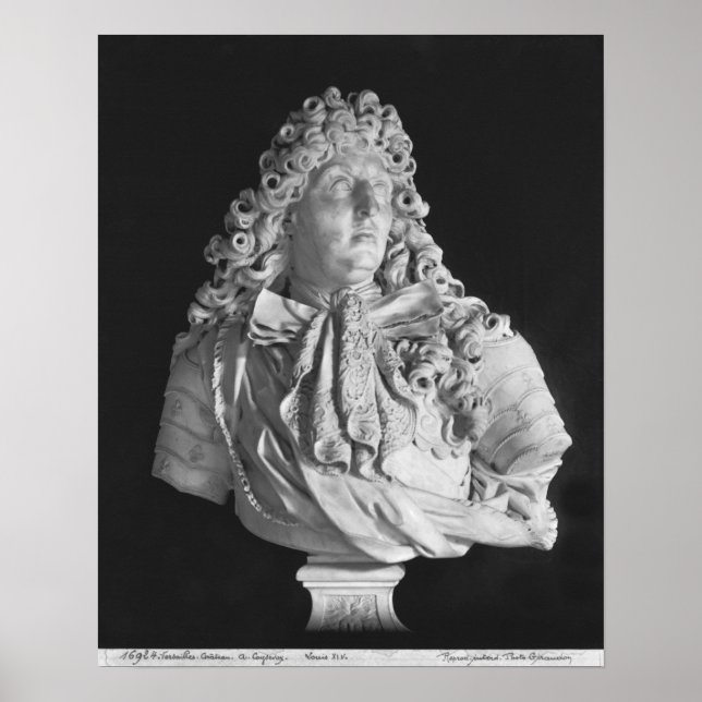 Bust of Louis XIV  1679 Poster (Front)