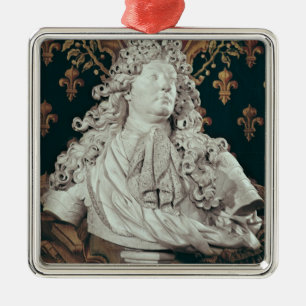 Bust of Louis XIV  1686 Metal Ornament