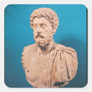 Bust of Marcus Aurelius Square Sticker
