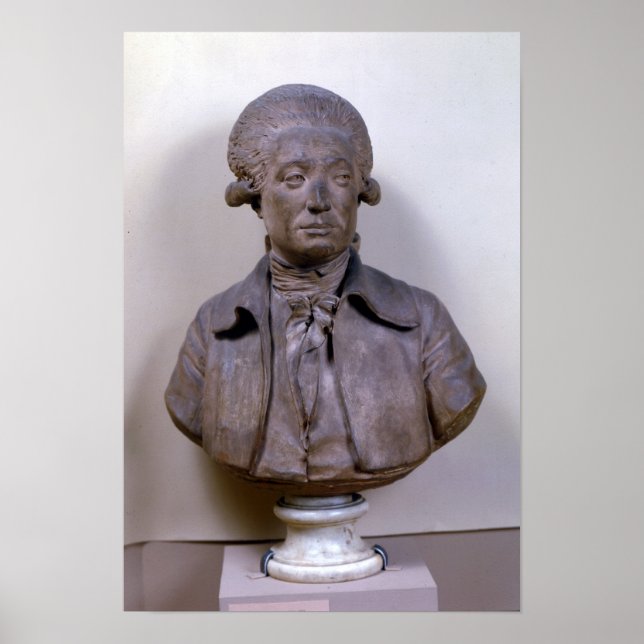 Bust of Marie Jean Antoine Nicolas Poster (Front)