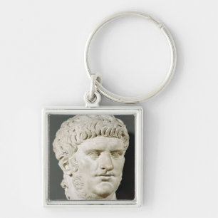 Bust of Nero Key Ring