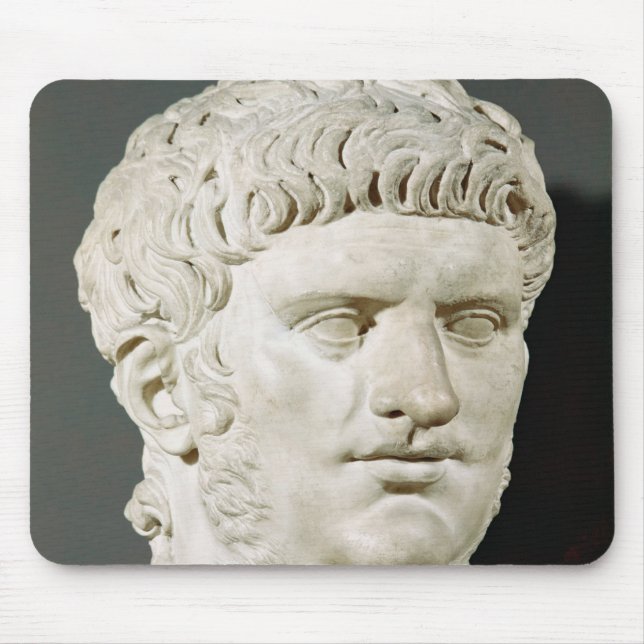 Bust of Nero Mouse Pad (Front)