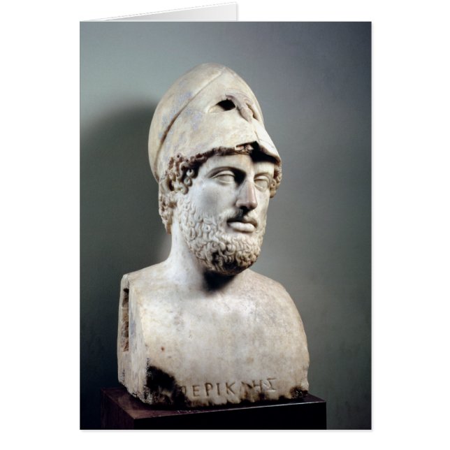 Bust of Pericles  copy of a Greek original (Front)