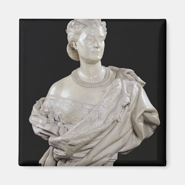 Bust of Princess Mathilde  c.1862-63 Magnet (Front)
