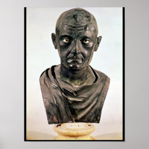 Bust of Publius Cornelius Scipio 'Africanus' Poster