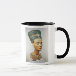 Bust of Queen Nefertiti, from the studio of the sc Mug