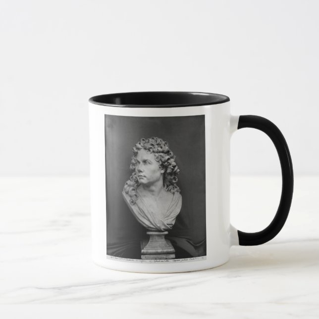 Bust of Robert de Cotte, 1707 Mug (Right)