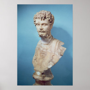 Bust of Septimus Severus Poster