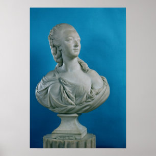 Bust of the Countess du Barry  1773 Poster
