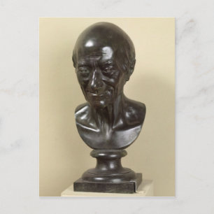 Bust of Voltaire 1778 Postcard