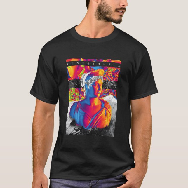 Bust Sculpture Greek Ro Gods Statue T-Shirt (Front)