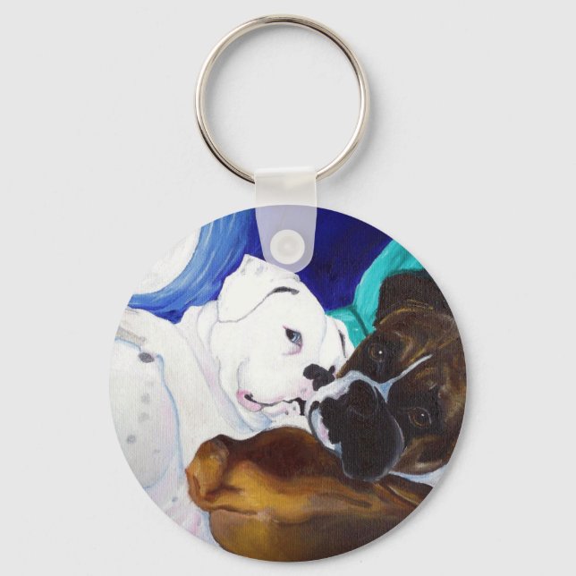 Busted Boxers Key Ring (Front)