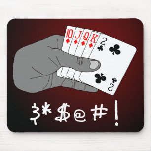 Busted Draw Mouse Pad