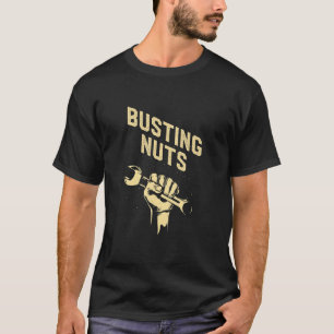 Busting Nuts Car Mechanic Auto Car Repair Car T-Shirt