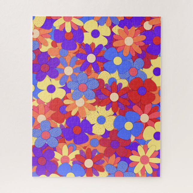 Bustling Bouquet Jigsaw Puzzle (Vertical)