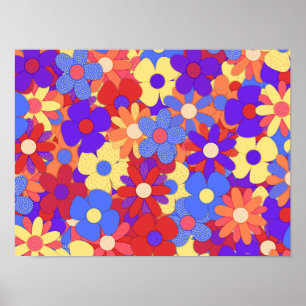 Bustling Bouquet Poster