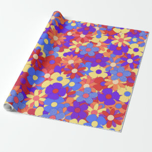 Bustling Bouquet Wrapping Paper