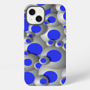 Bustling Bubbles Royal Blue Case-Mate iPhone Case