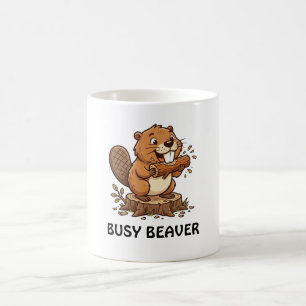 Busy Beaver Coffee Mug