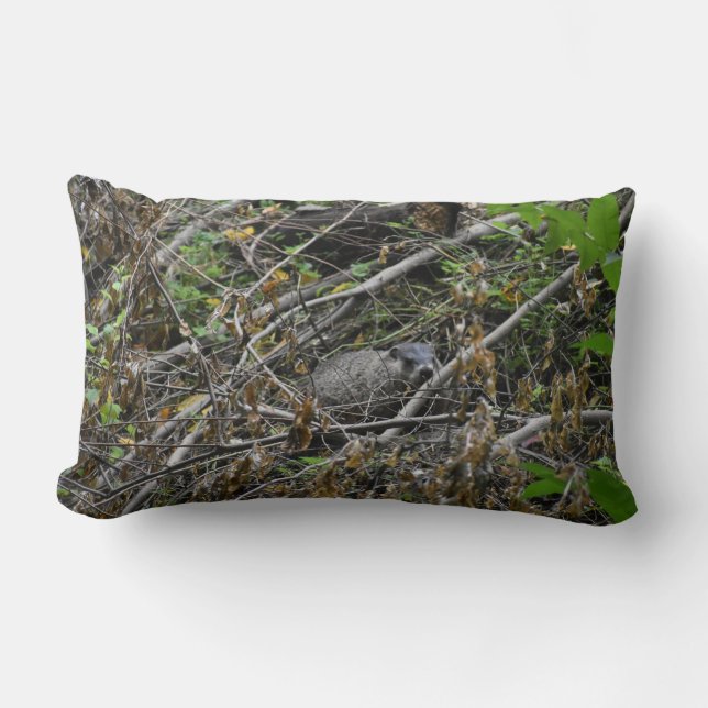 Busy Beaver Lumbar Cushion (Front)